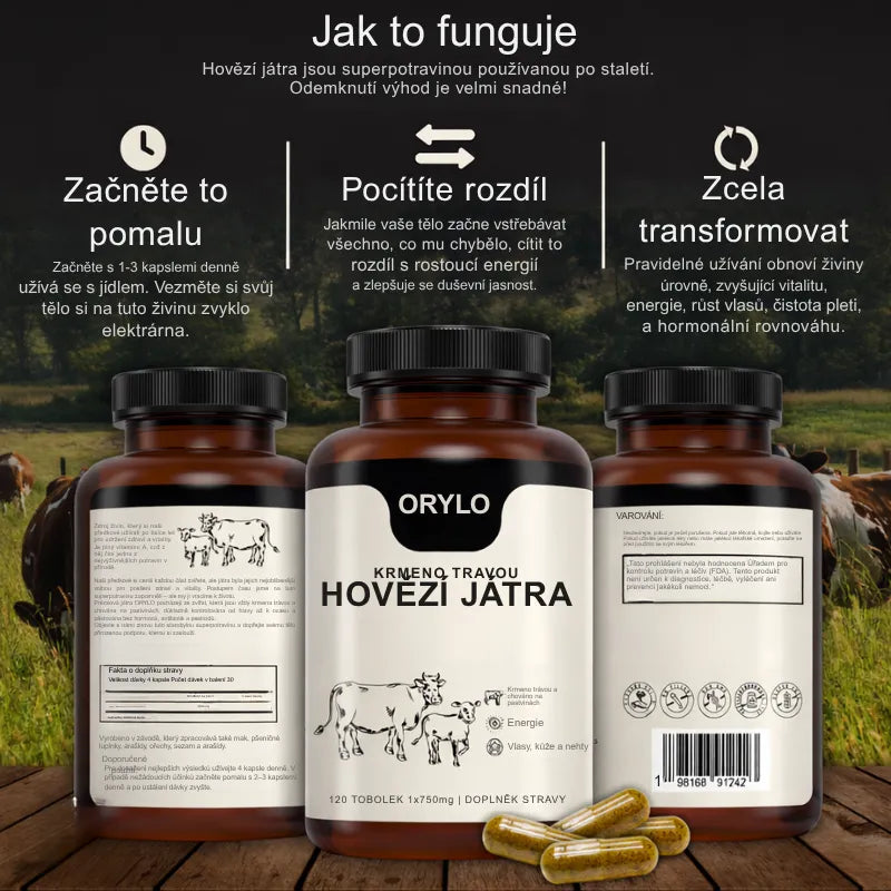 Beef Liver Capsule