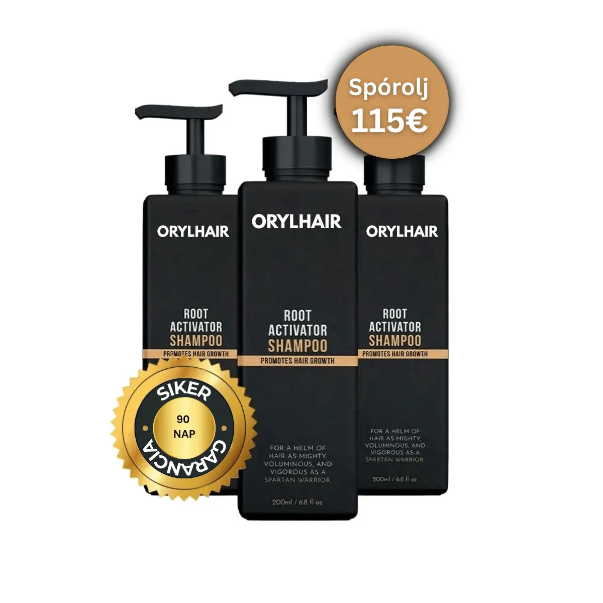 Orylo™ RootBoost Hajrevitalizáló Sampon